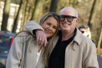 Laren 7 februari 2022
Rene v d Gijp en zijn vrouw Minouche op weg naar de boekpresentatie van Willibrord Frequin.
