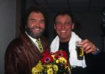 6 Februari 1995 Rene v Gijp optredend met het karnavalsliedje 