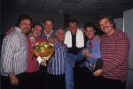 6 Februari 1995 Rene v Gijp optredend met het karnavalsliedje 
