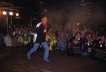 6 Februari 1995 Rene v Gijp optredend met het karnavalsliedje 