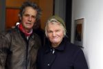 Den Haag 4 februari 2022
Rob en Ferdi Bolland worden geeerd met een plakaat op de muur van een huis met een tekst van 1 van hun liedjes daarop. Het hangt in de straat waar Rob Bolland woont.