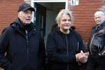 Den Haag 4 februari 2022
Rob en Ferdi Bolland worden geeerd met een plakaat op de muur van een huis met een tekst van 1 van hun liedjes daarop. Het hangt in de straat waar Rob Bolland woont.
