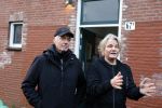 Den Haag 4 februari 2022
Rob en Ferdi Bolland worden geeerd met een plakaat op de muur van een huis met een tekst van 1 van hun liedjes daarop. Het hangt in de straat waar Rob Bolland woont.