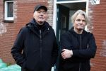 Den Haag 4 februari 2022
Rob en Ferdi Bolland worden geeerd met een plakaat op de muur van een huis met een tekst van 1 van hun liedjes daarop. Het hangt in de straat waar Rob Bolland woont.