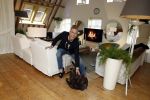 Leeuwarden 9 februari 2022
Rogier Smit in zijn nieuwe huis met zijn hond brownie