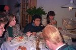 Eindhoven, 15 December 1988
Gourmetavond met Romario Monica Peter Smulders Addick Koot  Peggy Koot en Bartina Koeman en Ronald Koeman