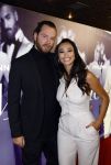 Amsterdam 7 februari 2022
Premiere Marry me in pathe arena. Romy Monteiro met vriend Jasper Suyk