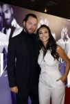 Amsterdam 7 februari 2022
Premiere Marry me in pathe arena. Romy Monteiro met vriend Jasper Suyk