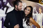 Amsterdam 7 februari 2022
Premiere Marry me in pathe arena. Romy Monteiro met vriend Jasper Suyk