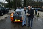 Lage Vuursche 31 januari 2022
Johan Vlemmix (Bloemen ) en Salar Azimi ( Kaviaar ter waarde van 100.000euro) brengen kado naar prinses Beatrix op kasteel Drackensteyn vanwege haar 84e verjaardag. Salar en compagnon Hagop Abrahamyan