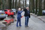 Lage Vuursche 31 januari 2022
Johan Vlemmix (Bloemen ) en Salar Azimi ( Kaviaar ter waarde van 100.000euro) brengen kado naar prinses Beatrix op kasteel Drackensteyn vanwege haar 84e verjaardag