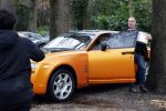 Lage Vuursche 31 januari 2022
Johan Vlemmix (Bloemen ) en Salar Azimi ( Kaviaar ter waarde van 100.000euro) brengen kado naar prinses Beatrix op kasteel Drackensteyn vanwege haar 84e verjaardag