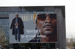 Amsterdam 20 januari 2022
Reclame Snoop Dog op Gstar gebouw