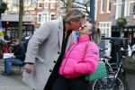 Amsterdam 30 januari 2022
Thomas Berge en zijn vriendin Elianne Zweipfenning in Amsterdam zuid.
