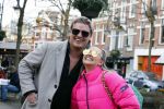 Amsterdam 30 januari 2022
Thomas Berge en zijn vriendin Elianne Zweipfenning in Amsterdam zuid.