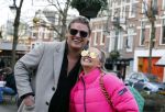 Amsterdam 30 januari 2022
Thomas Berge en zijn vriendin Elianne Zweipfenning in Amsterdam zuid.