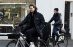 Amsterdam 11 februari 2022
Thomas Dekker op zijn fiets in AMSTERDAM.