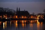 Weesp 11 januari 2022
Weesp bij night . De jeugd mag weer sporten .