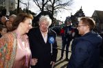 Laren 7 februari 2022
Boekpresentatie van Willibrord Frequin in het bonte paard. Rene v d Gijp reikte het eerste exemplaar uit . Fons de Poel is de schrijver.