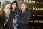 Amsterdam 30 januari 2023
Premiere Klem in Tuschinski met in de hoofdrollen Georgina Verbaan Barry Atsma Jacob Derwig Claudia Vismara Antonio Rampino Zoe Cusell Yenthe Bos en Marie  Mae v Zuilen. Alain de Levita