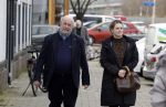Amsterdam 4 februari 2023
Herdenkingsdienst/Begrafenis Heddy Lester.
Bert Simhoffer kwam met zijn vrouw