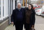 Amsterdam 4 februari 2023
Herdenkingsdienst/Begrafenis Heddy Lester.
Bert Simhoffer kwam met zijn vrouw