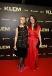 Amsterdam 30 januari 2023
Premiere Klem in Tuschinski met in de hoofdrollen Georgina Verbaan Barry Atsma Jacob Derwig Claudia Vismara Antonio Rampino Zoe Cusell Yenthe Bos en Marie  Mae v Zuilen. carolien Spoor met een vriendin