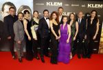 Amsterdam 30 januari 2023
Premiere Klem in Tuschinski met in de hoofdrollen Georgina Verbaan Barry Atsma Jacob Derwig Claudia Vismara Antonio Rampino Zoe Cusell Yenthe Bos en Marie  Mae v Zuilen.