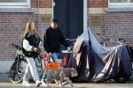 Amsterdam 13 februari 2023
Davy Klaassen met vriendin en hond in Amsterdam zuid