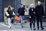 Amsterdam 13 februari 2023
Davy Klaassen met vriendin en hond in Amsterdam zuid