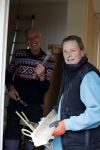 Noordwijk 1 februari 2023
Erica Meiland en Martien Meiland aan het slopen in hun nieuwe pension . Het gaat code Rose heten