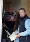 Noordwijk 1 februari 2023
Erica Meiland en Martien Meiland aan het slopen in hun nieuwe pension . Het gaat code Rose heten