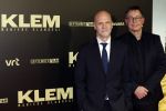 Amsterdam 30 januari 2023
Premiere Klem in Tuschinski met in de hoofdrollen Georgina Verbaan Barry Atsma Jacob Derwig Claudia Vismara Antonio Rampino Zoe Cusell Yenthe Bos en Marie  Mae v Zuilen. Frans Ketelaar