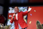 Amsterdam 18 februari 2023
Gaston Starreveld op de huishoudbeurs namens de postcodeloterij.