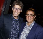 Baarn 28 januari 2023
Premiere liedjes Robert Long in de speeldoos in Baarn.
Hans Schiffers met partner