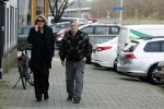 Amsterdam 4 februari 2023
Hans v d Togt met een vriendin bijde begrafenis van Heddy Lester.