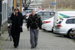 Amsterdam 4 februari 2023
Hans v d Togt met een vriendin bijde begrafenis van Heddy Lester.