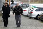 Amsterdam 4 februari 2023
Hans v d Togt met een vriendin bijde begrafenis van Heddy Lester.