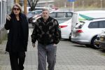 Amsterdam 4 februari 2023
Hans v d Togt met een vriendin bijde begrafenis van Heddy Lester.