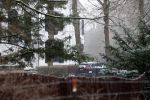 Huizen 21 januari 2023
Jeroen Rietbergen zijn auto staat op het terrein bij het huis van Linda de Mol geparkeerd.