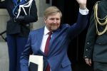 Amsterdam 18 januari 2023
De tweede dag van de nieuwjaarsreceptie van Koning Willem Alexander en koningin Maxima op het paleis op de Dam. Ook prinses Beatrix was weer aanwezig.