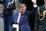 Amsterdam 18 januari 2023
De tweede dag van de nieuwjaarsreceptie van Koning Willem Alexander en koningin Maxima op het paleis op de Dam. Ook prinses Beatrix was weer aanwezig.