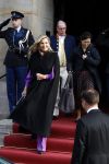 Amsterdam 18 januari 2023
De tweede dag van de nieuwjaarsreceptie van Koning Willem Alexander en koningin Maxima op het paleis op de Dam. Ook prinses Beatrix was weer aanwezig.