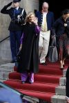 Amsterdam 18 januari 2023
De tweede dag van de nieuwjaarsreceptie van Koning Willem Alexander en koningin Maxima op het paleis op de Dam. Ook prinses Beatrix was weer aanwezig.