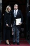 Amsterdam 18 januari 2023
De tweede dag van de nieuwjaarsreceptie van Koning Willem Alexander en koningin Maxima op het paleis op de Dam. Ook prinses Beatrix was weer aanwezig.