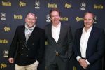 Hilversum 26 april 2023
Uitreiking radio ring 2023 in de vorstin .
Mario v Zijl Alexander Stevens en Frans Verschuur