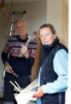 Noordwijk 1 februari 2023
Erica Meiland en Martien Meiland aan het slopen in hun nieuwe pension . Het gaat code Rose heten