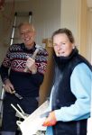 Noordwijk 1 februari 2023
Erica Meiland en Martien Meiland aan het slopen in hun nieuwe pension . Het gaat code Rose heten