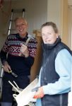 Noordwijk 1 februari 2023
Erica Meiland en Martien Meiland aan het slopen in hun nieuwe pension . Het gaat code Rose heten