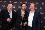 Hilversum 26 april 2023
Uitreiking radio ring 2023 in de vorstin .
Mattie Valke  Frans Verschuur en Mario v Zijl
